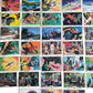 Vintage Gerry Andersons 1967 Anglo Confectionary Captain Scarlet And The Mysterons Bubble Gum Cards Complete Set Of 66 Cards - Very Good Condition Very Rare Complete Set