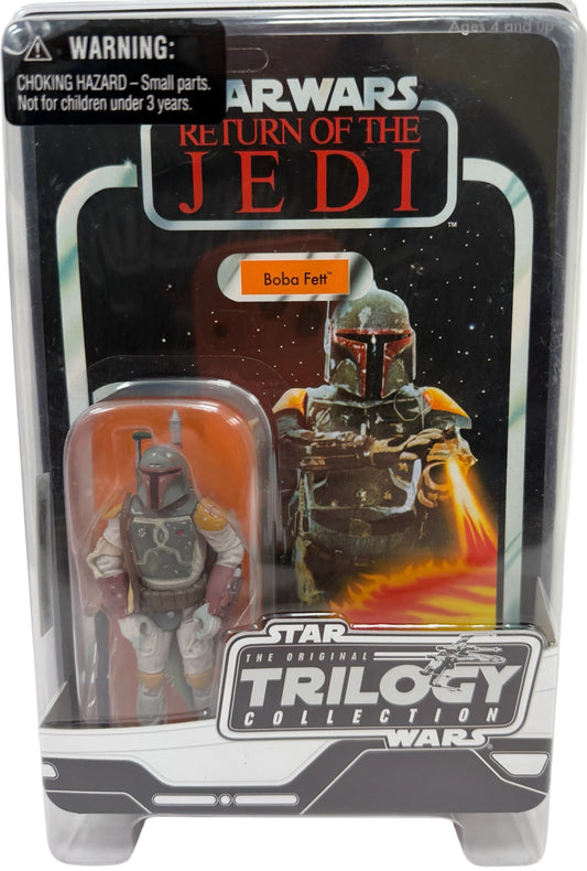 Vintage 2004 Star Wars The Original Trilogy Collection Return Of The Jedi Boba Fett Action Figure - Brand New Factory Sealed Shop Stock Room Find
