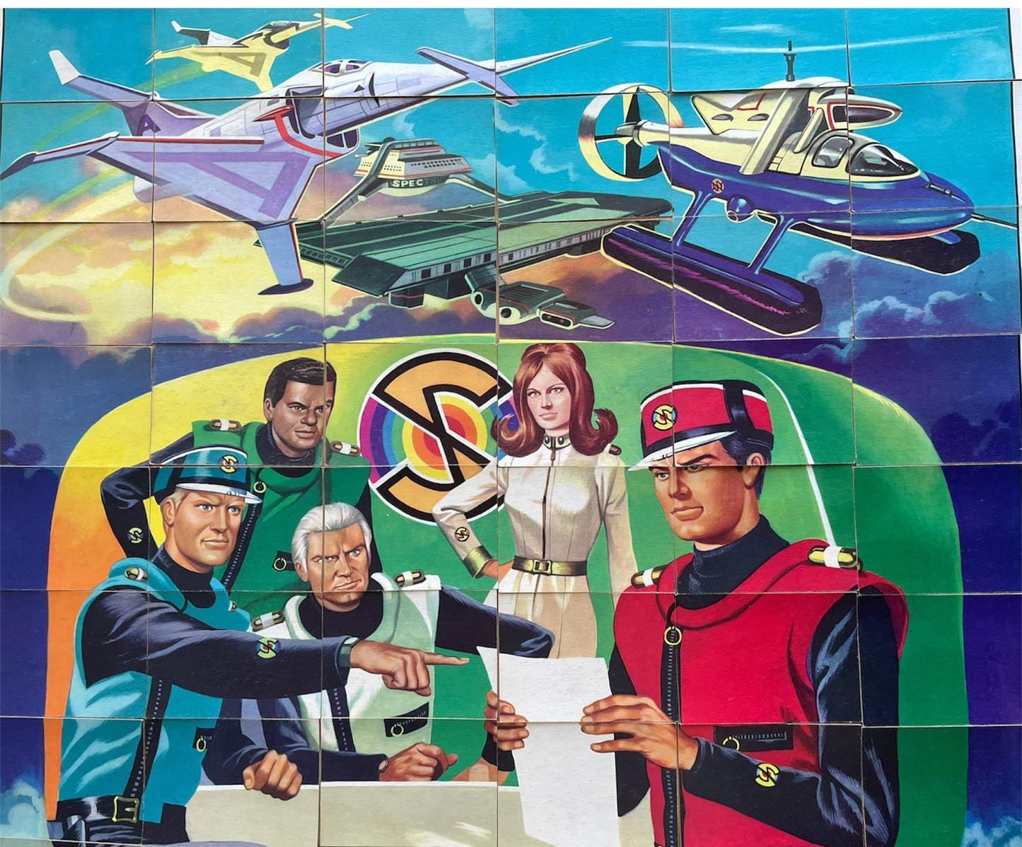 Vintage Gerry Andersons 1967 Anglo Confectionary Captain Scarlet And The Mysterons Bubble Gum Cards Complete Set Of 66 Cards - Very Good Condition Very Rare Complete Set