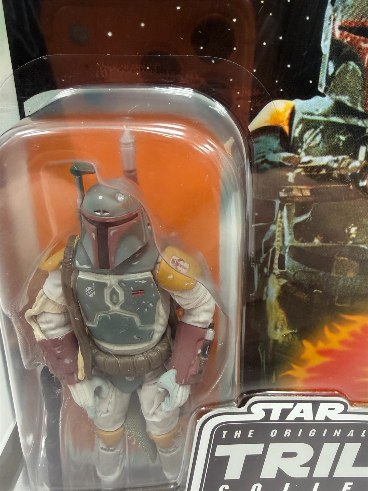 Vintage 2004 Star Wars The Original Trilogy Collection Return Of The Jedi Boba Fett Action Figure - Brand New Factory Sealed Shop Stock Room Find