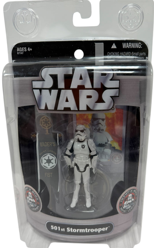 Vintage Star Wars Comic Con Exclusive San Diego 2006 Darth Vader's 501st Legion Stormtrooper Action Figure - Brand New Factory Sealed Shop Stock Room Find