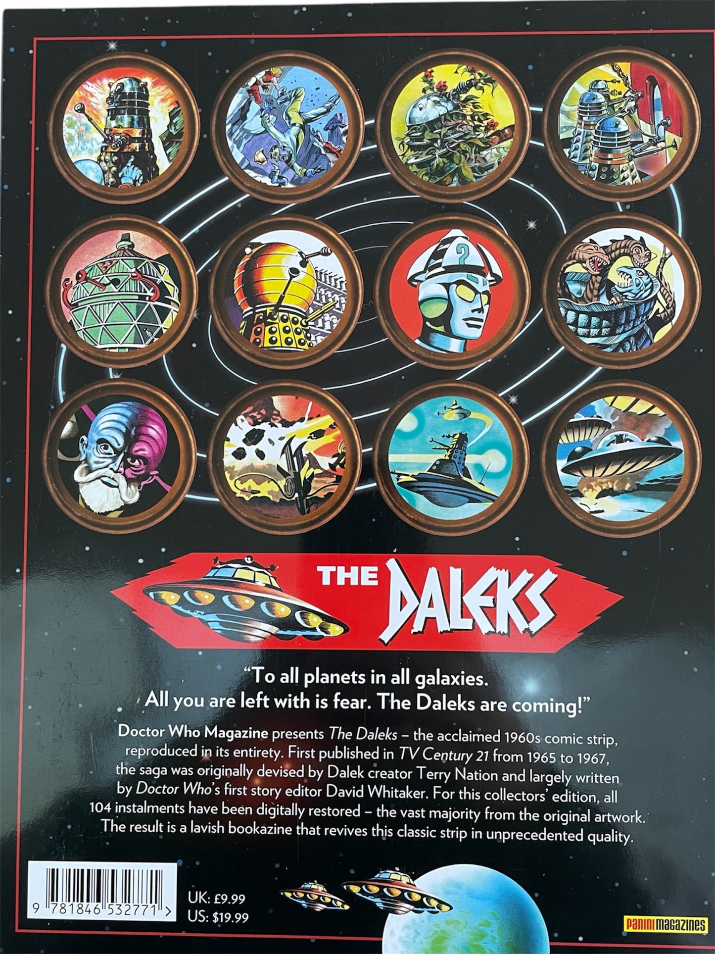 Doctor Who Magazine Presents - The Daleks - The Ultimate Collectors Edition Of The Classic 1960's Comic Strips - Former Shop Stock