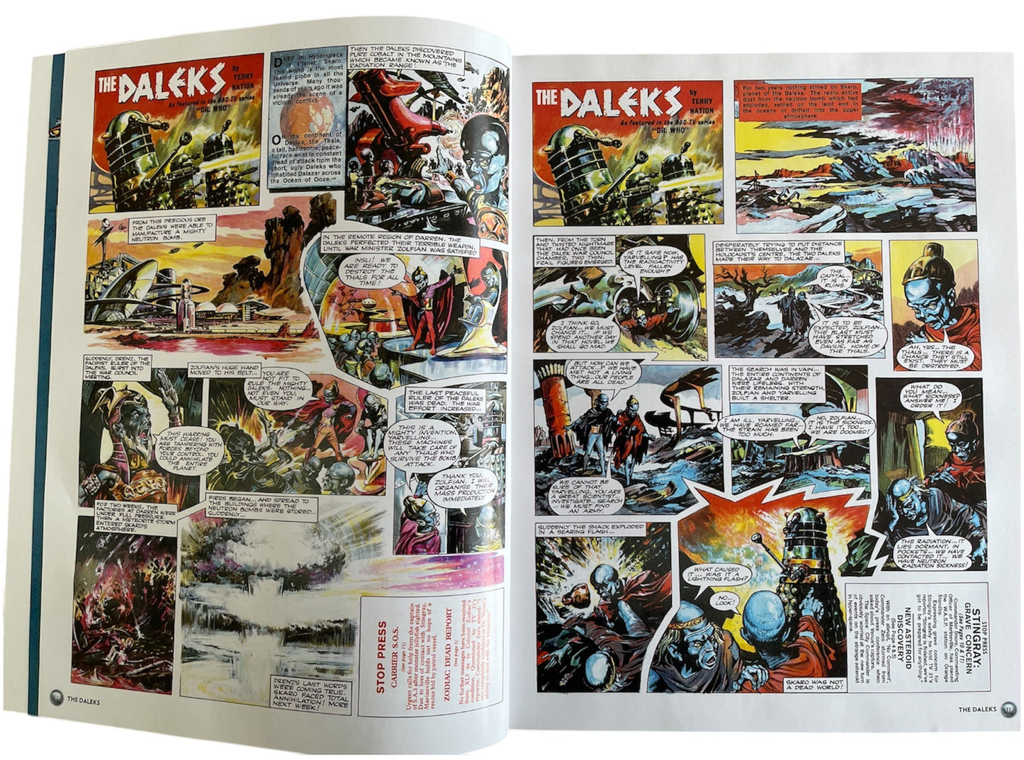 Doctor Who Magazine Presents - The Daleks - The Ultimate Collectors Edition Of The Classic 1960's Comic Strips - Former Shop Stock
