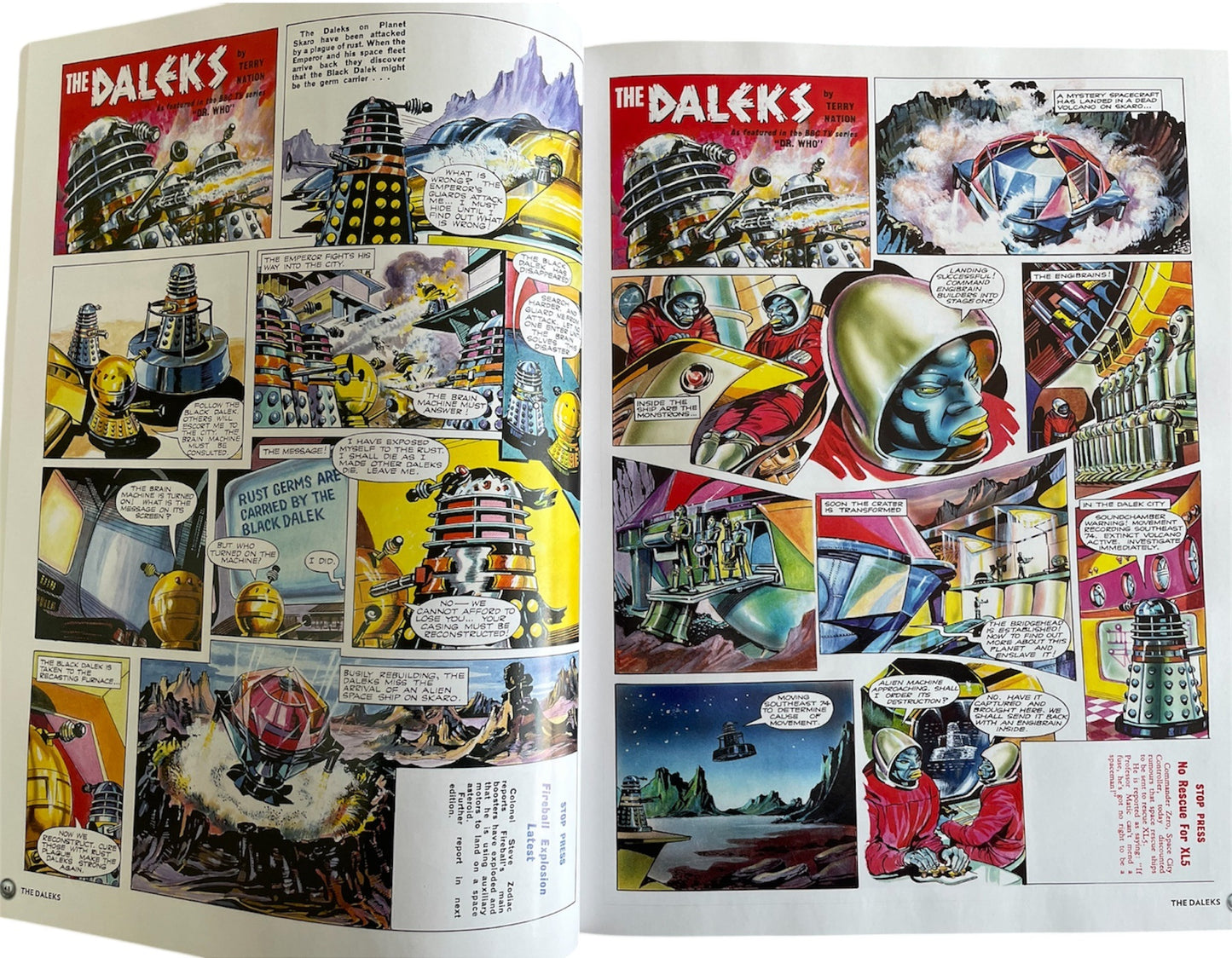 Doctor Who Magazine Presents - The Daleks - The Ultimate Collectors Edition Of The Classic 1960's Comic Strips - Former Shop Stock