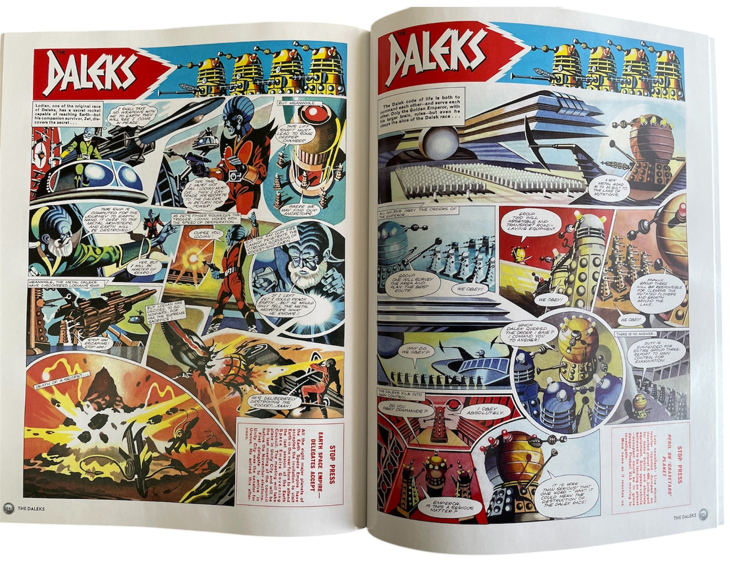 Doctor Who Magazine Presents - The Daleks - The Ultimate Collectors Edition Of The Classic 1960's Comic Strips - Former Shop Stock