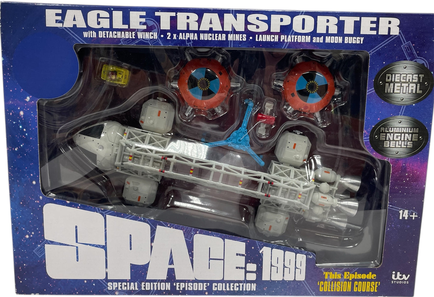 2019 Sixteen 12 Gerry Andersons Space 1999 - This Episode Collision Course - Eagle Transporter Set Limited Edition Highly Detailed Episode Collection Collectors Model - Brand New Factory Sealed