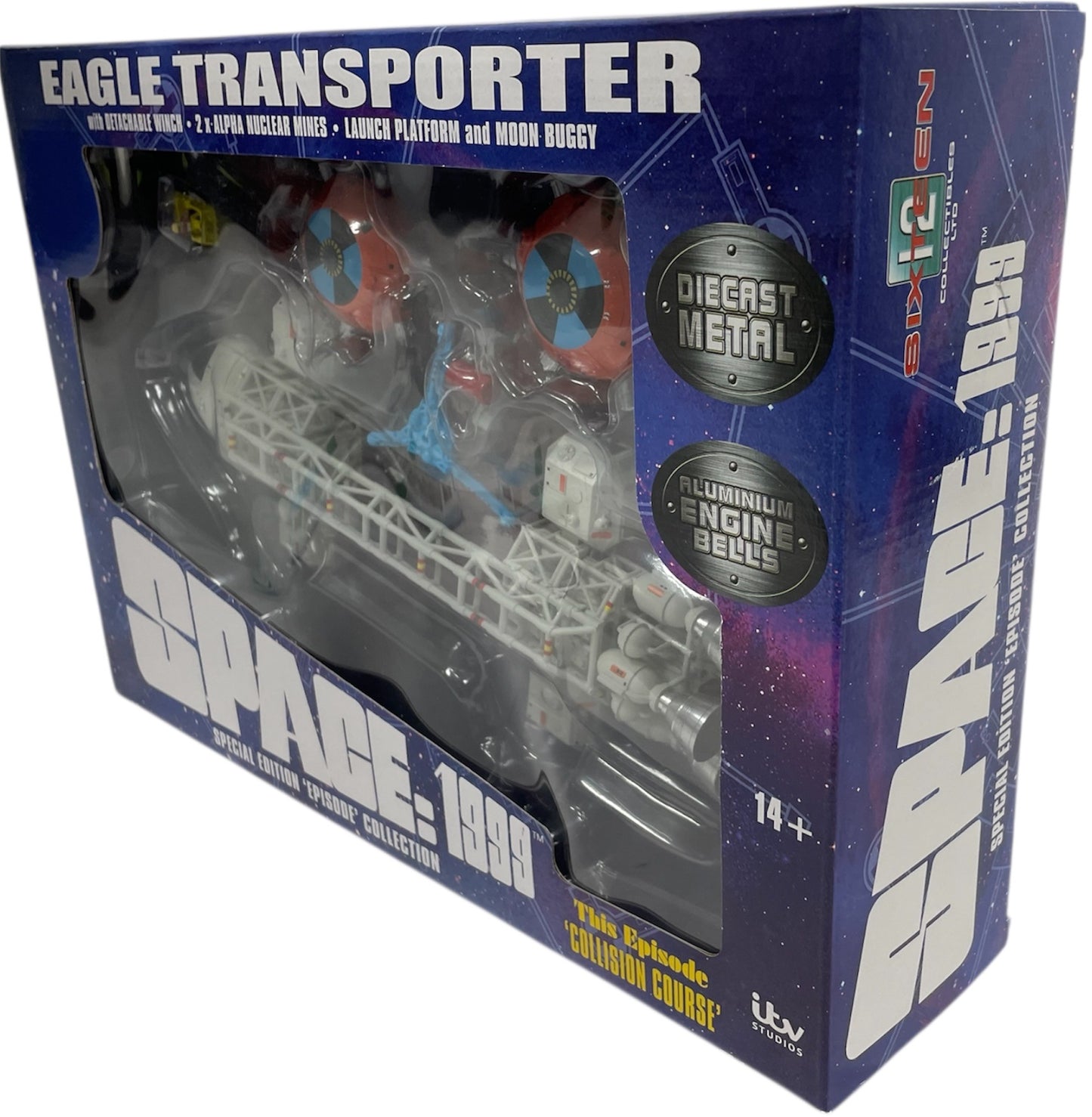 2019 Sixteen 12 Gerry Andersons Space 1999 - This Episode Collision Course - Eagle Transporter Set Limited Edition Highly Detailed Episode Collection Collectors Model - Brand New Factory Sealed