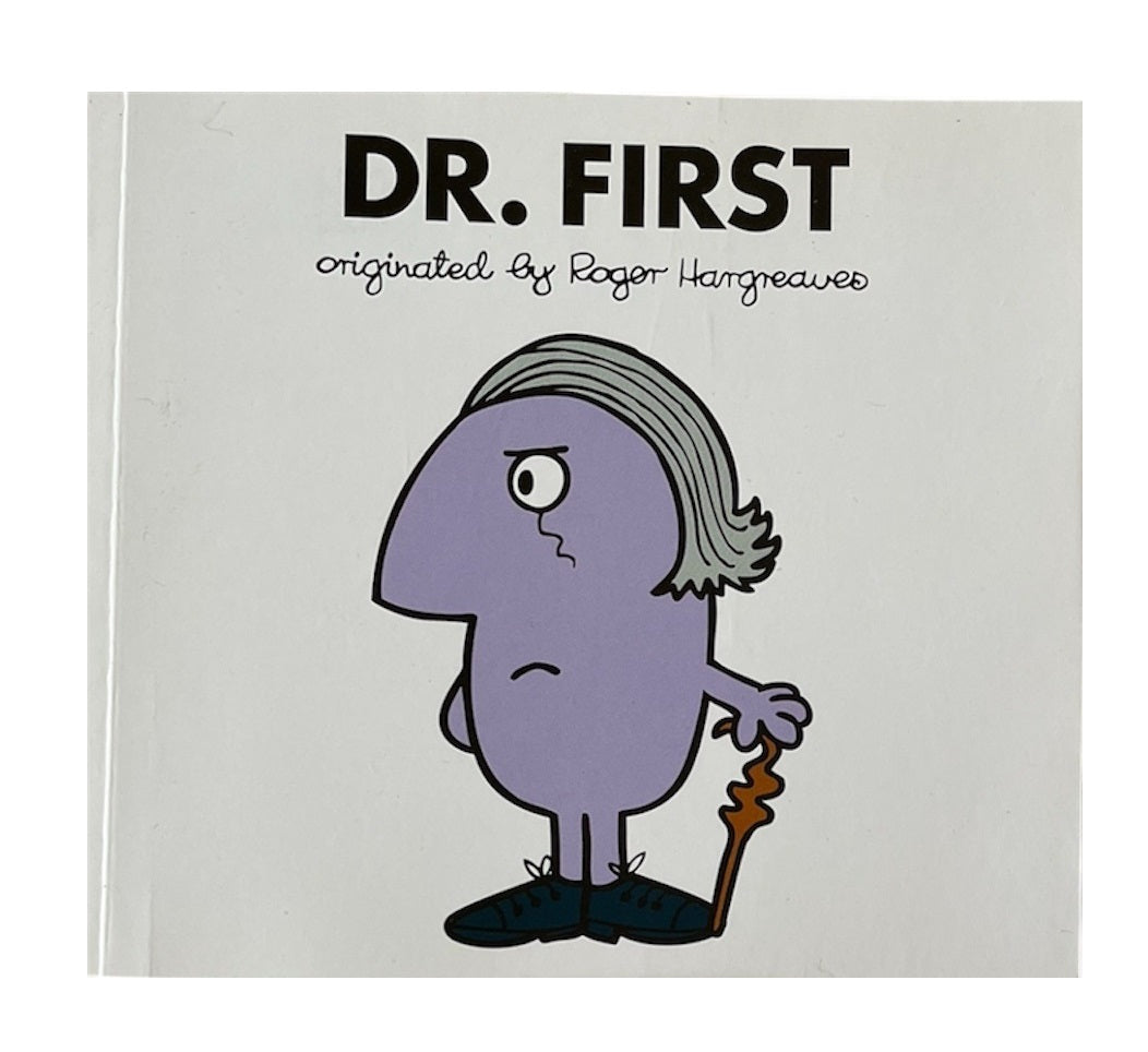 2018 Doctor Dr Who - Dr. First - Roger Hargreaves Mr Men Paperback Book 1 Of 13 - Brand New Former Shop Stock