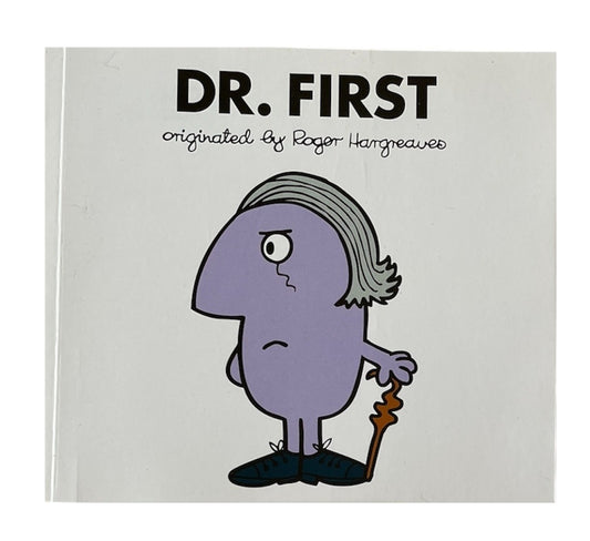 2018 Doctor Dr Who - Dr. First - Roger Hargreaves Mr Men Paperback Book 1 Of 13 - Brand New Former Shop Stock