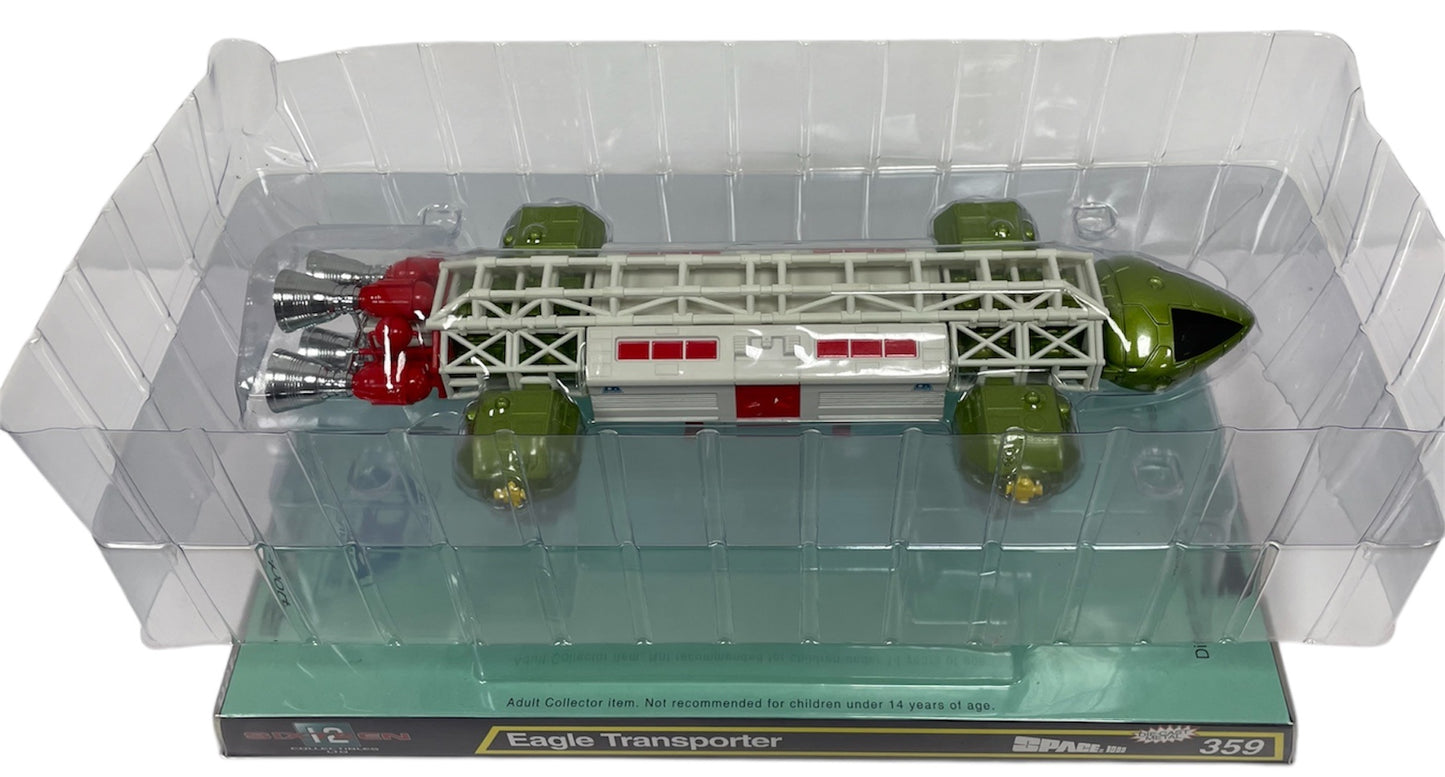 2019 Sixteen 12 Gerry Andersons Space 1999 - Limited Edition Retro Die-Cast Metal Green 12" Eagle Transporter - Brand New Ex Shop Stock