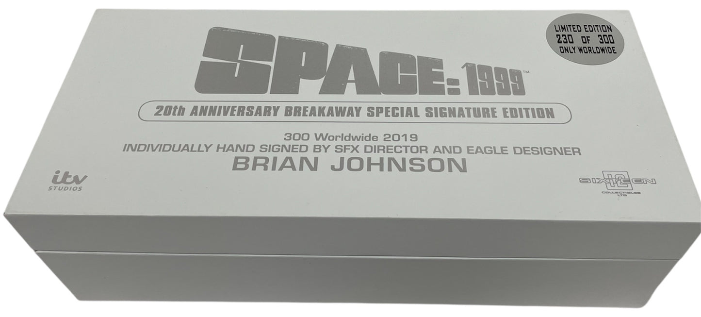 2019 Sixteen 12 Gerry Andersons Space 1999 - Signature Edition 20th Anniversary Breakaway Special - Hand Signed By Brian Johnson The Eagle Designer Ltd Edition