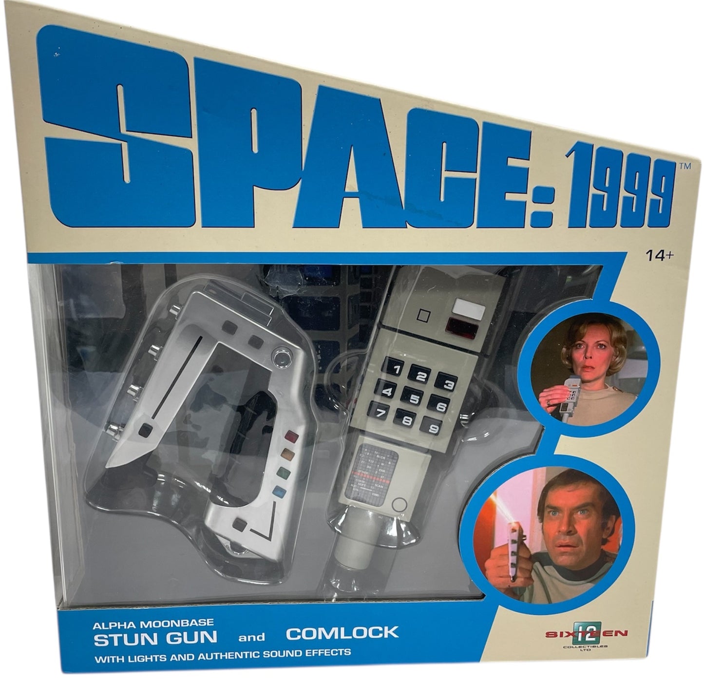 Sixteen 12 2020 Gerry Andersons Space 1999 Alpha Moonbase Stun Gun And Comlock With Lights & Sounds - Brand New Shop Stock Room Find