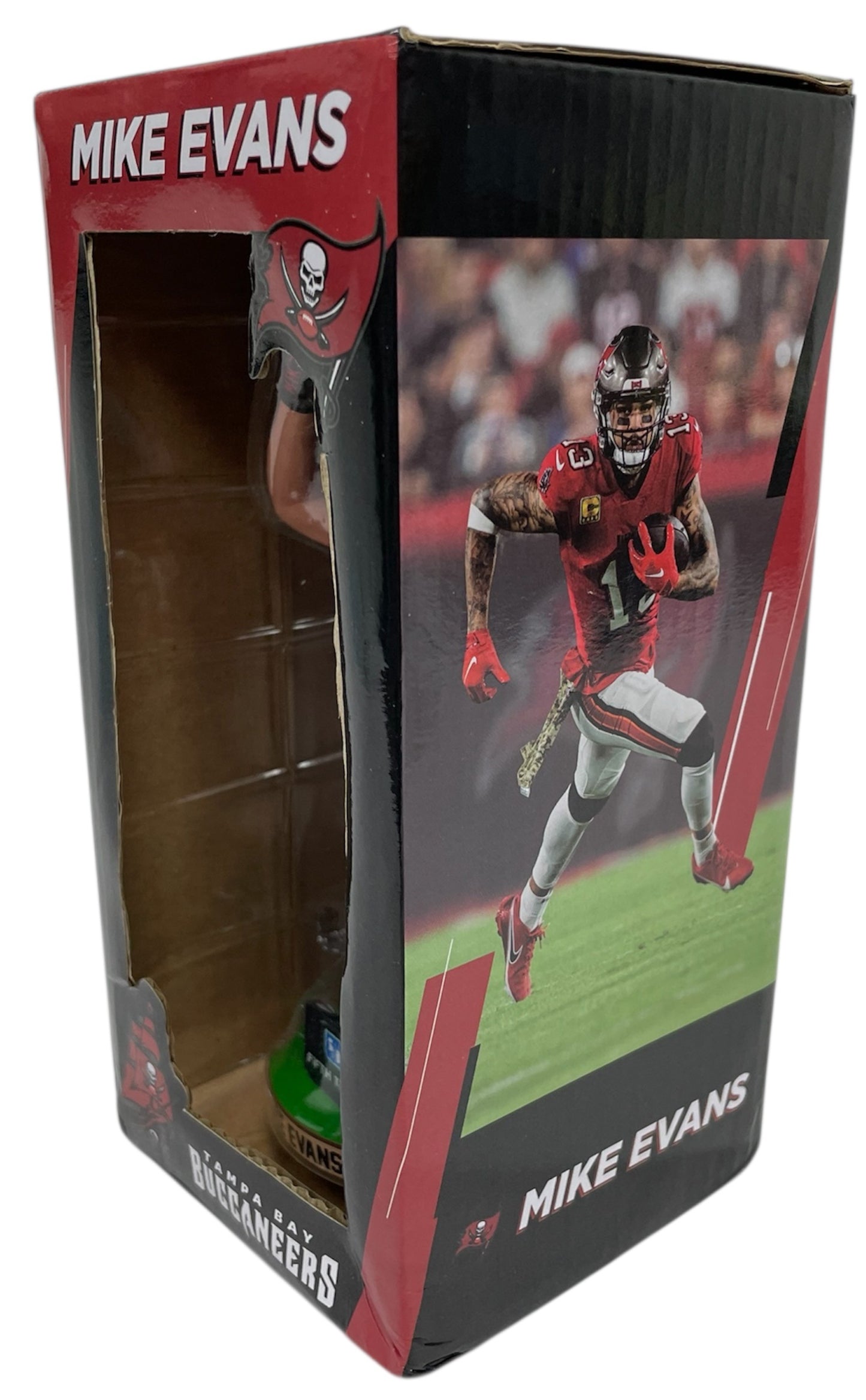 Mike Evans - Tampa Bay Buccaneers Fifth Third 5/3 Original NFL American Football Bobble Head Figure - Mint In Sealed Box
