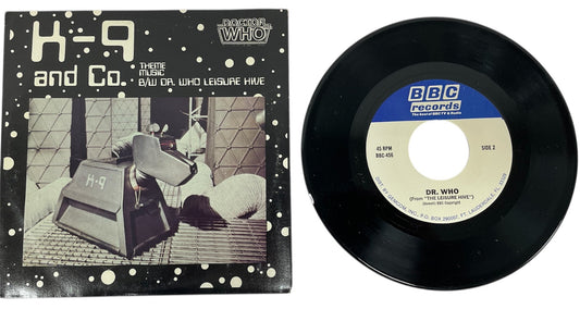 Vintage 1982 Doctor Dr Who Spinoff - K-9 And Co Theme Music - 7 Inch Vinyl Record BBC Radiophonic Workshop In Picture Sleeve.