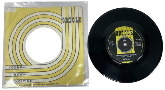 Vintage 1964 The Go Go's - I'm Gonna Spend My Christmas With A Dalek - 7 Inch Vinyl Record Oriole Records Label