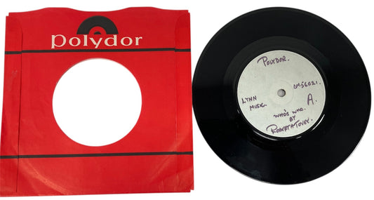 Vintage 1964 Roberta Tovey - Who's Who (Why Doctor Who Of Course) - 7 Inch Vinyl Record Polydor Records Label Demo Record