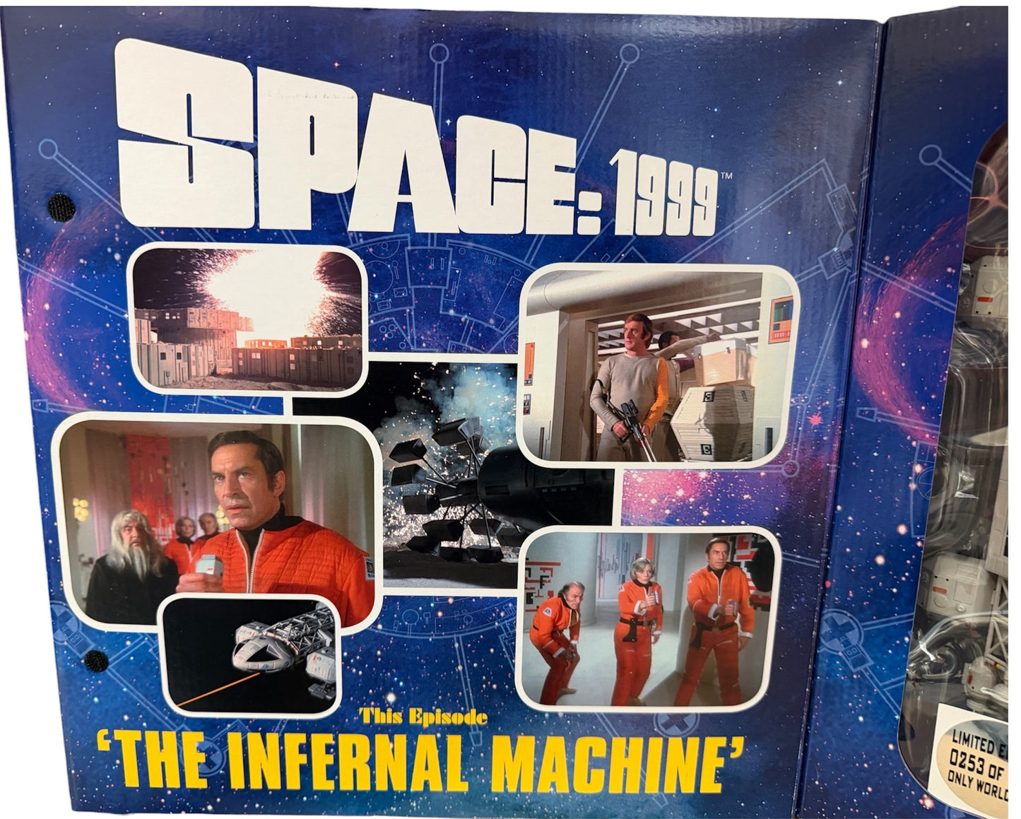 2020 Sixteen 12 Gerry Andersons Space 1999 - This Episode The Infernal Machine - Eagle Transporter Deluxe Set Limited Edition Highly Detailed Episode Collection Collectors Model - Brand New Factory Sealed