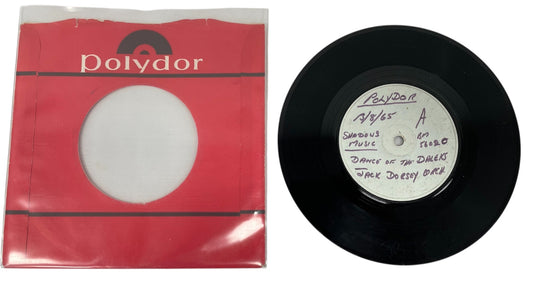 Vintage 1965 Jack Dorsey Orchestra - Dance Of The Daleks - 7 Inch Vinyl Record Polydor Records Label Demo Record
