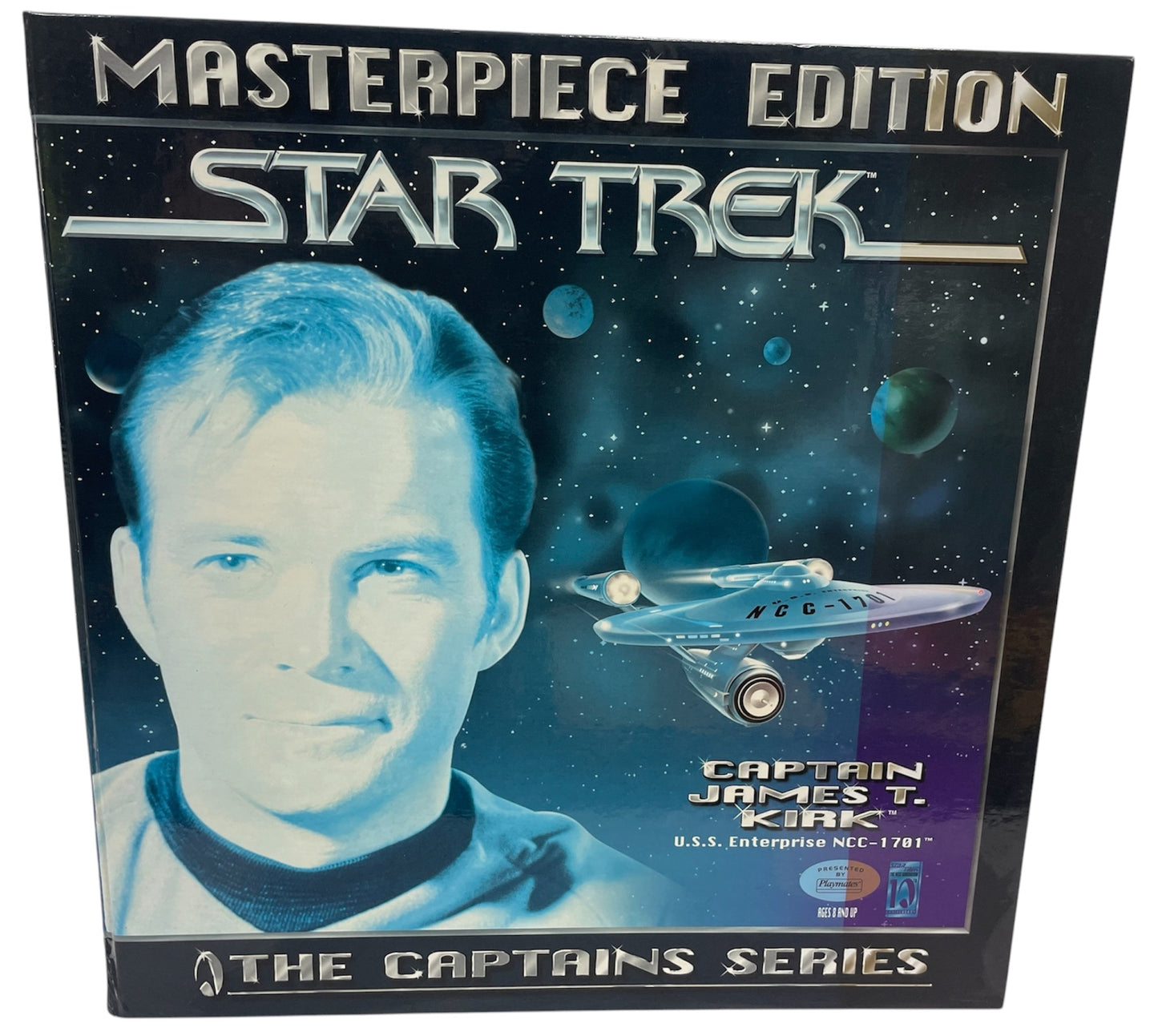Vintage Playmates Star Trek The Masterpiece Edition The Captains Series Captain James T Kirk Limited Edition 12 Inch Action Fig (Copy)