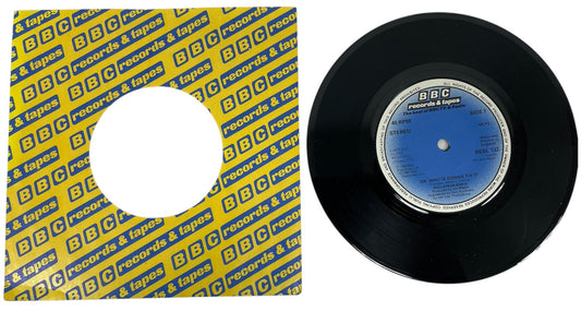 Vintage 1983 Doctor Dr Who Is Gonna Fix It - 7 Inch Vinyl Record Bullamakanka - BBC Record Label