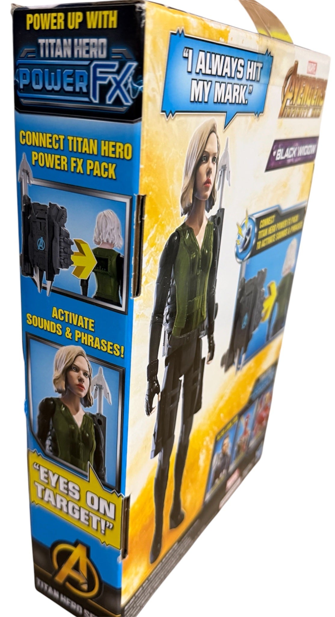 Marvel 2017 Infinity War - Titan Hero Power FX - Black Widow In Position 11" Action Figure - Brand New Factory Sealed