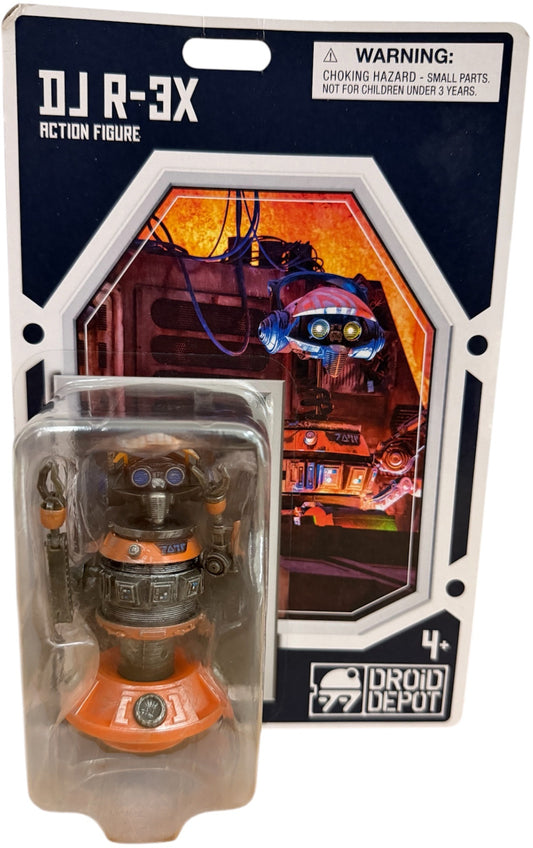 Star Wars 2025 Galaxy's Edge Disney Theme Park Droid Factory DJ R-3X Droid Action Figure - Brand New Factory Sealed Shop