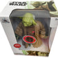 Disney Star Wars 2018 Electronic Yoda Talking Sound Activated Action Figure and Lightsaber - Factory Sealed