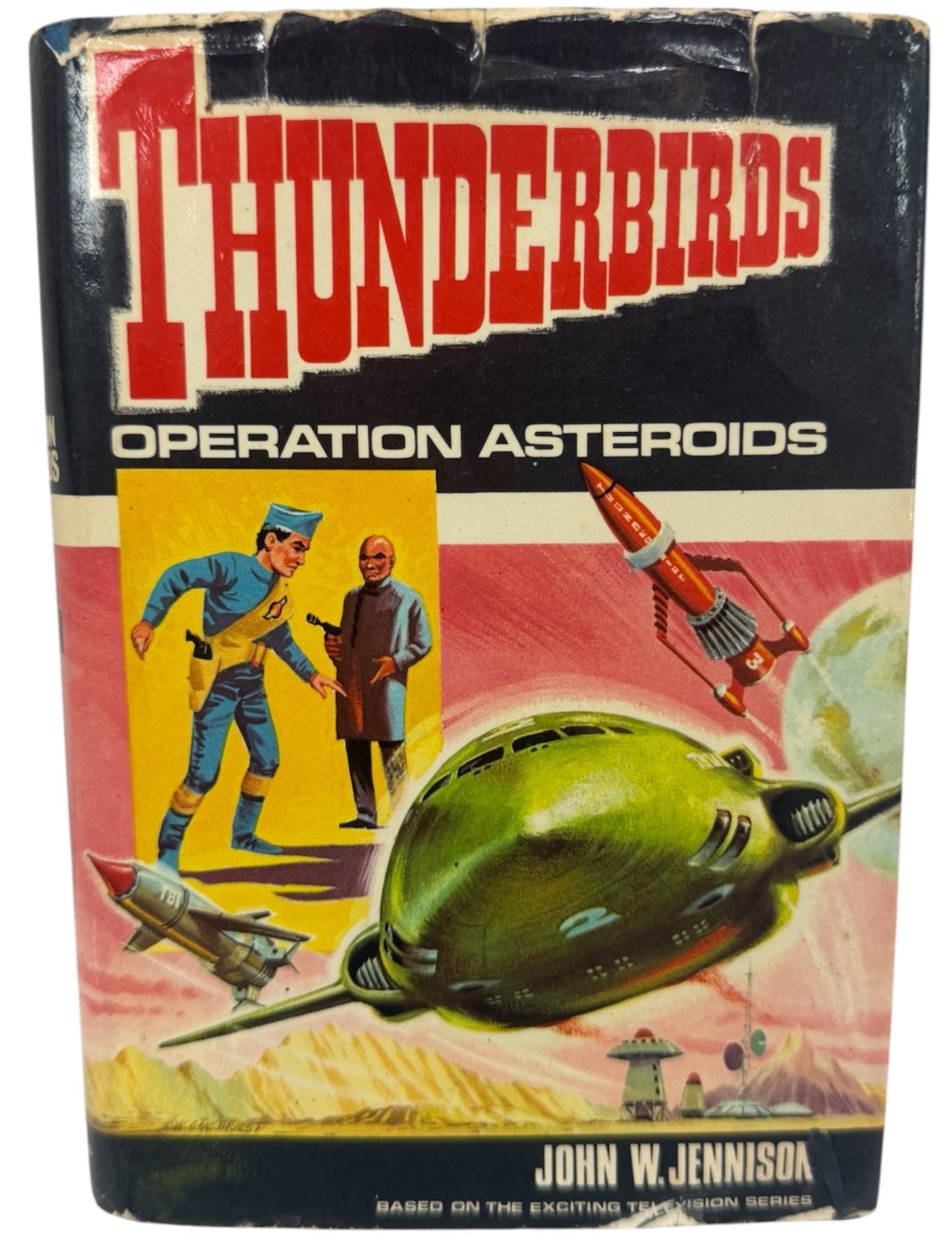 Vintage 1966 Gerry Andersons Thunderbirds - Operation Asteroids With Dust Cover First Edition Hardback Book