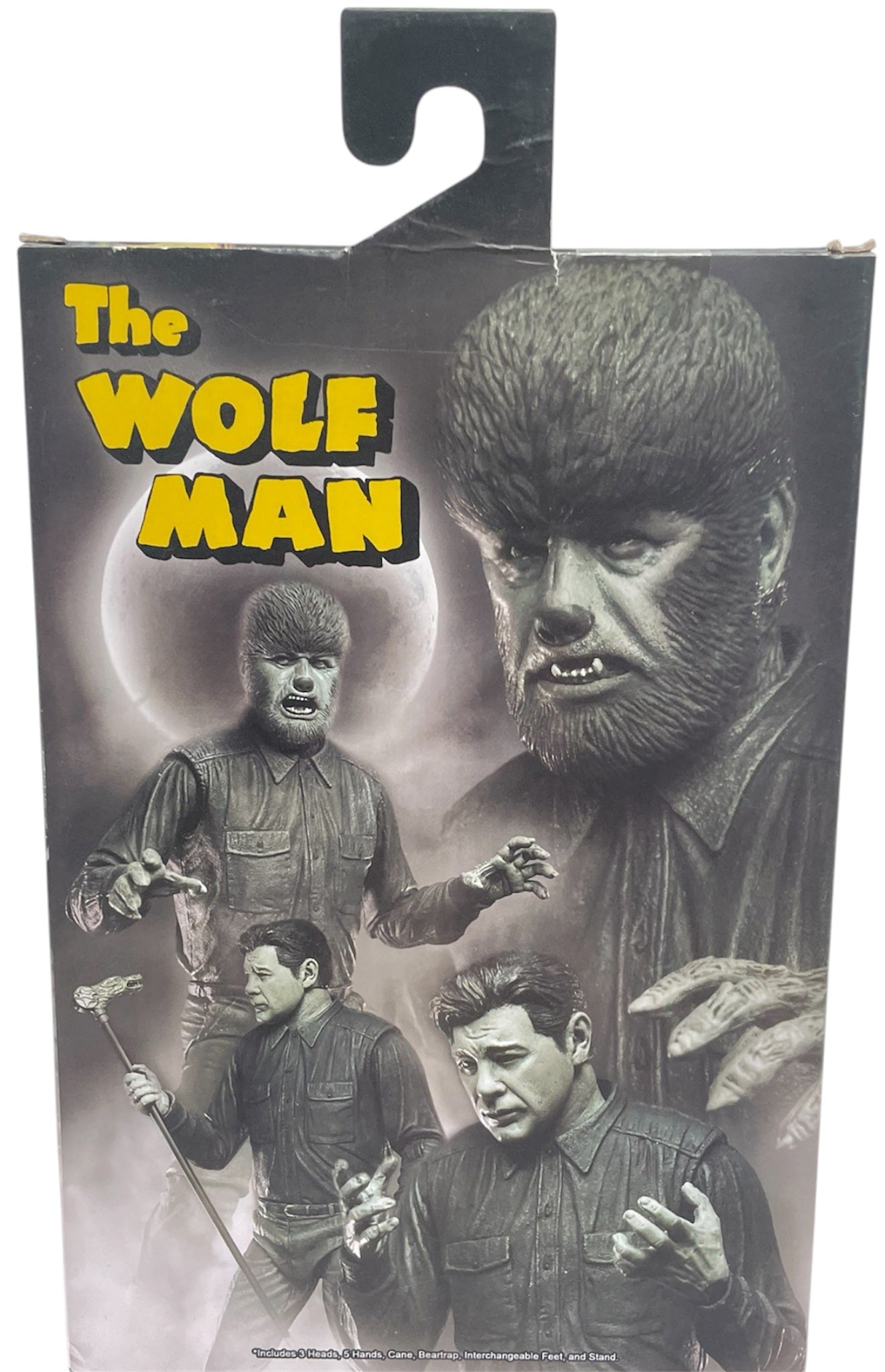Universal Monsters Neca 2022 - Ultimate Wolf Man - Lon Chaney Jnr 7" Action Figure Black &amp; White Set - Brand New Factory Sealed Unsold Former Shop Stock