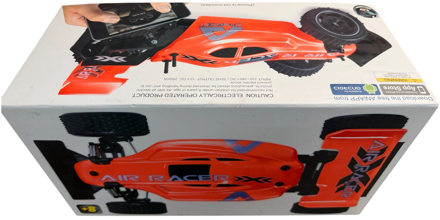 Appnificent Air Racer X Remote Control Orange Drag Racing Car App Enabled Remote Control With Your Smart Phone - Brand New Factory Sealed Shop Stock Room Find