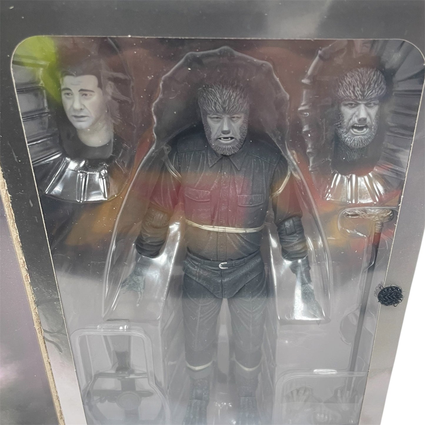 Universal Monsters Neca 2022 - Ultimate Wolf Man - Lon Chaney Jnr 7" Action Figure Black &amp; White Set - Brand New Factory Sealed Unsold Former Shop Stock
