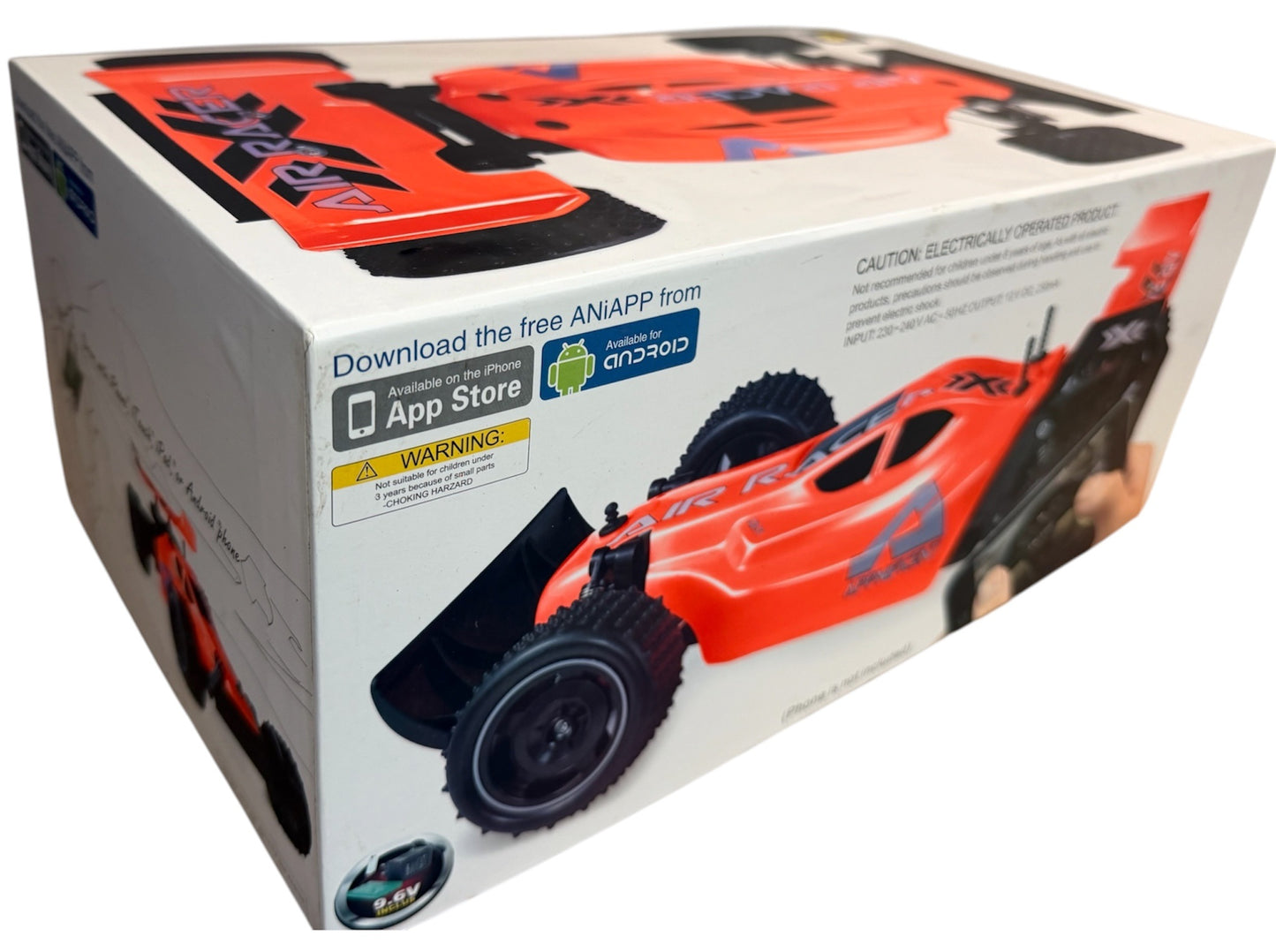 Appnificent Air Racer X Remote Control Orange Drag Racing Car App Enabled Remote Control With Your Smart Phone - Brand New Factory Sealed Shop Stock Room Find