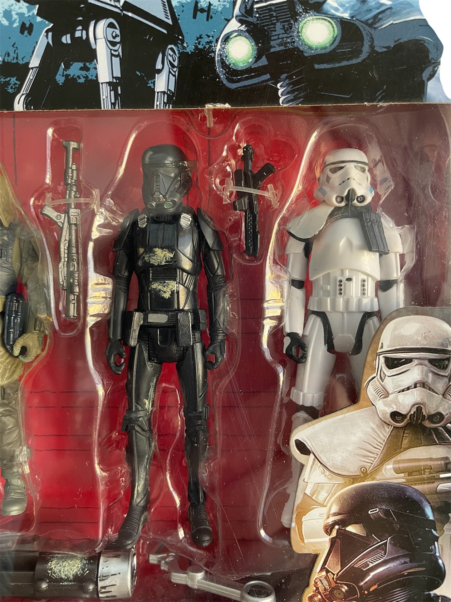 Star Wars Rogue One 2016 Action Figure 4 Pack - Rebel Commando Pao, Moroff, Imperial Death Trooper & Imperial Stormtrooper - Brand New Factory Sealed Shop Find