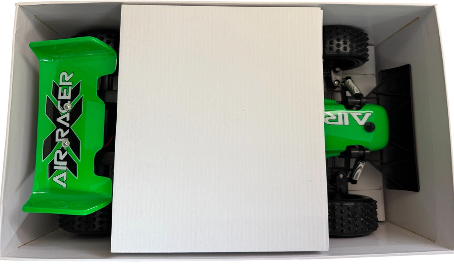Appnificent Air Racer X Remote Control Green Drag Racing Car App Enabled Remote Control With Your Smart Phone - Brand New Factory Sealed Shop Stock Room Find