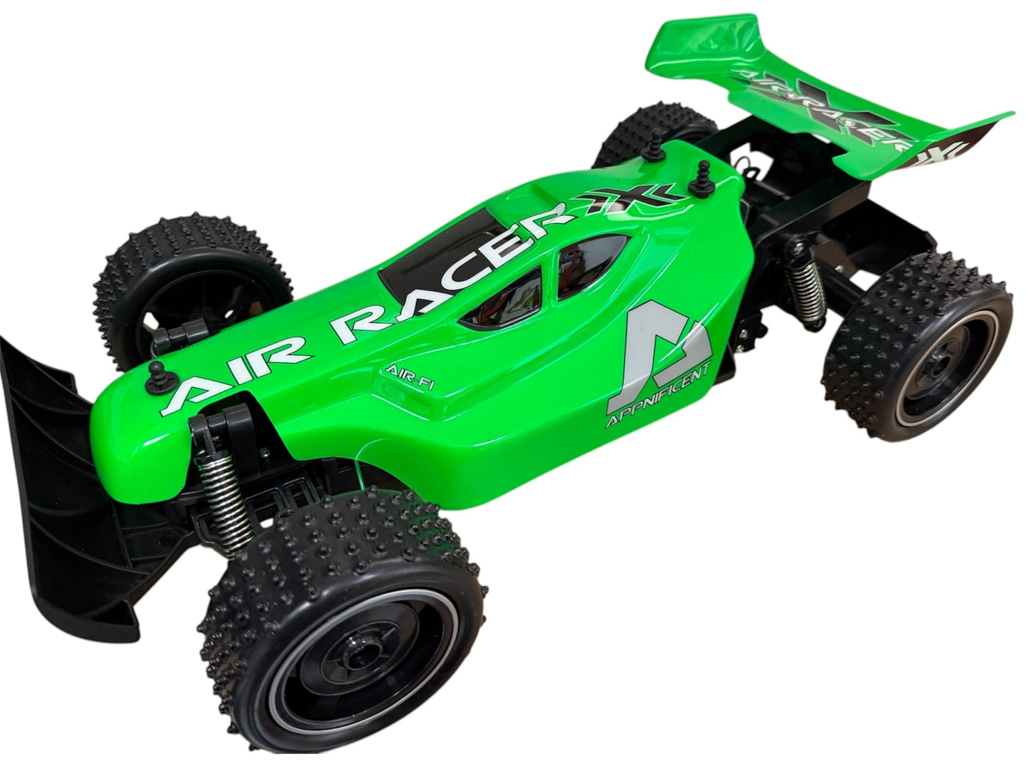 Appnificent Air Racer X Remote Control Green Drag Racing Car App Enabled Remote Control With Your Smart Phone - Brand New Factory Sealed Shop Stock Room Find