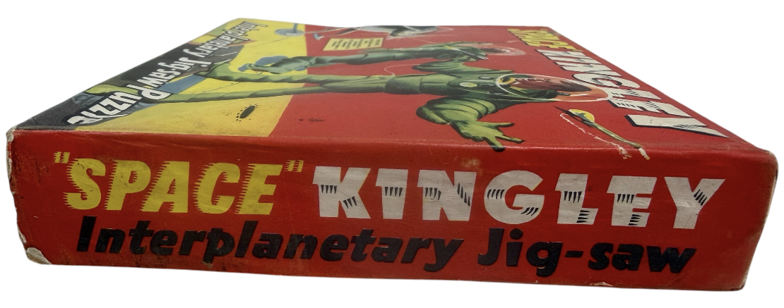 Vintage Sampson Low 1950's Space Kingley Interplanetary Jigsaw Puzzle - No. S.105 The Battle With The Robots - Fantastic Condition -100% Complete - In The Original Box