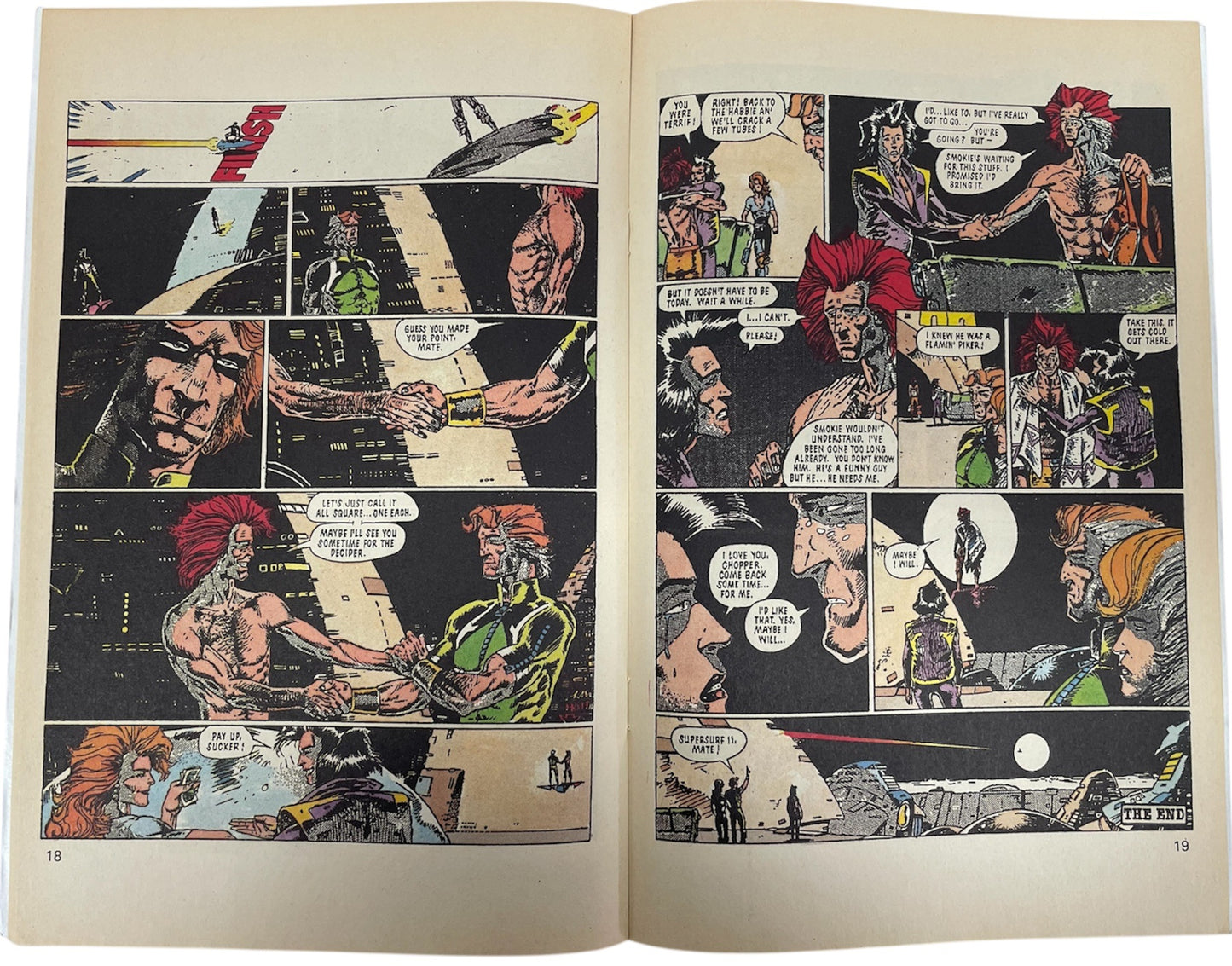 Vintage Quality Comics 1988 Rogue Trooper Comic Issue No. 35 - Very Good Condition (7.0) - Ex Shop Stock (Copy)
