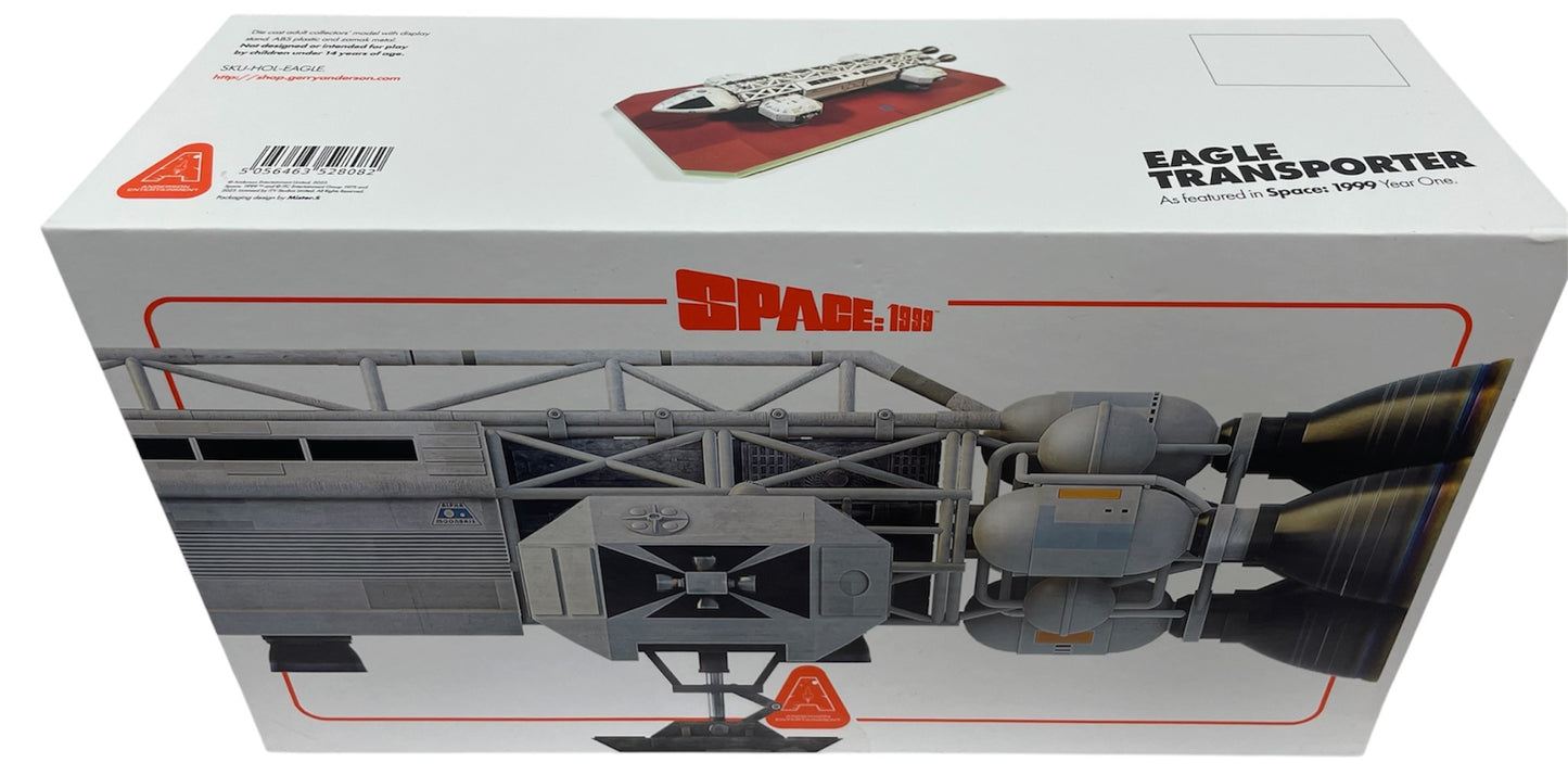 Anderson Entertainment 2023 Space 1999 Eagle Transporter 10 Inch Die-cast&nbsp; Collectors Model Model With Display Base &amp; COA - Brand New In Box