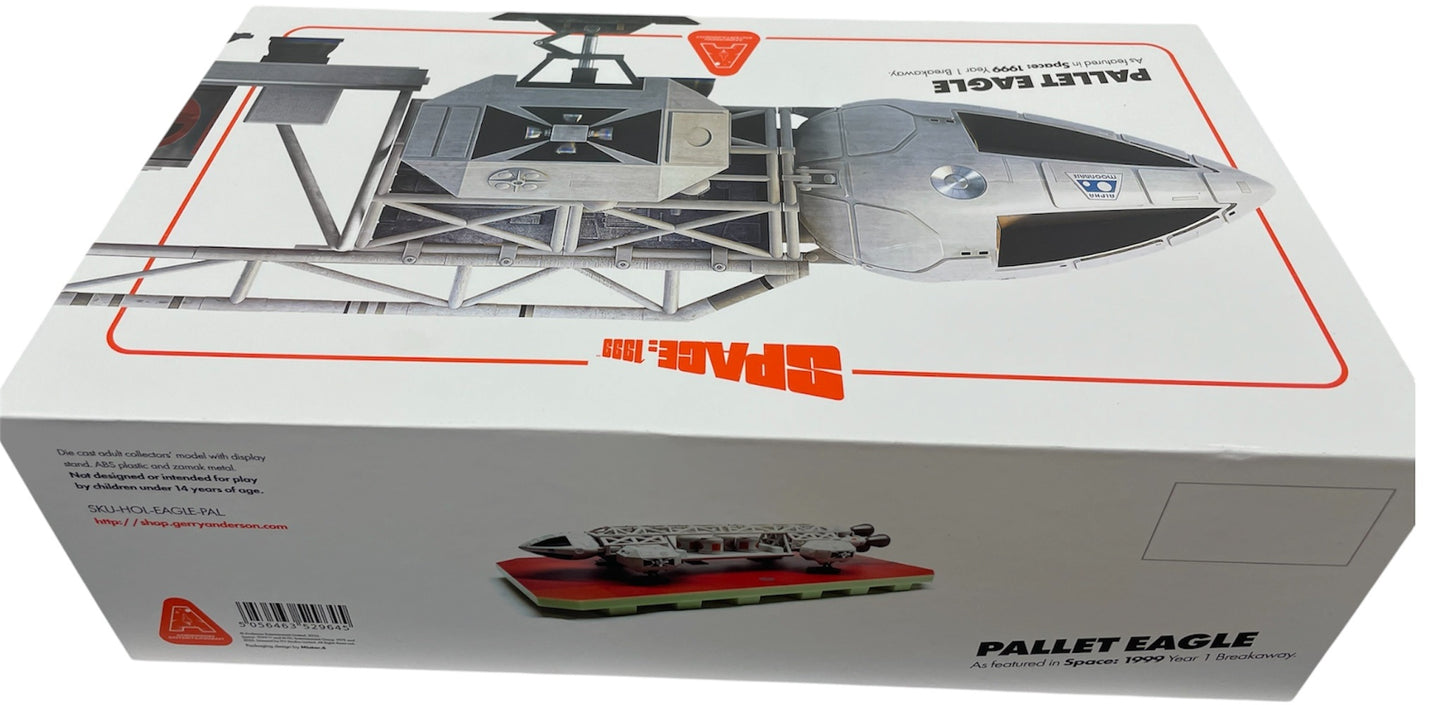 Anderson Entertainment 2025 Space 1999 Pallet Eagle Transporter 10 Inch Die-cast&nbsp; Collectors Limited Edition Model With Display Base &amp; COA - Brand New In Box