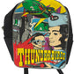 Vintage Dekker Toys 1992 Gerry Andersons Thunderbirds Back Pack Or Ruck Sack School Bag - Superb Condition