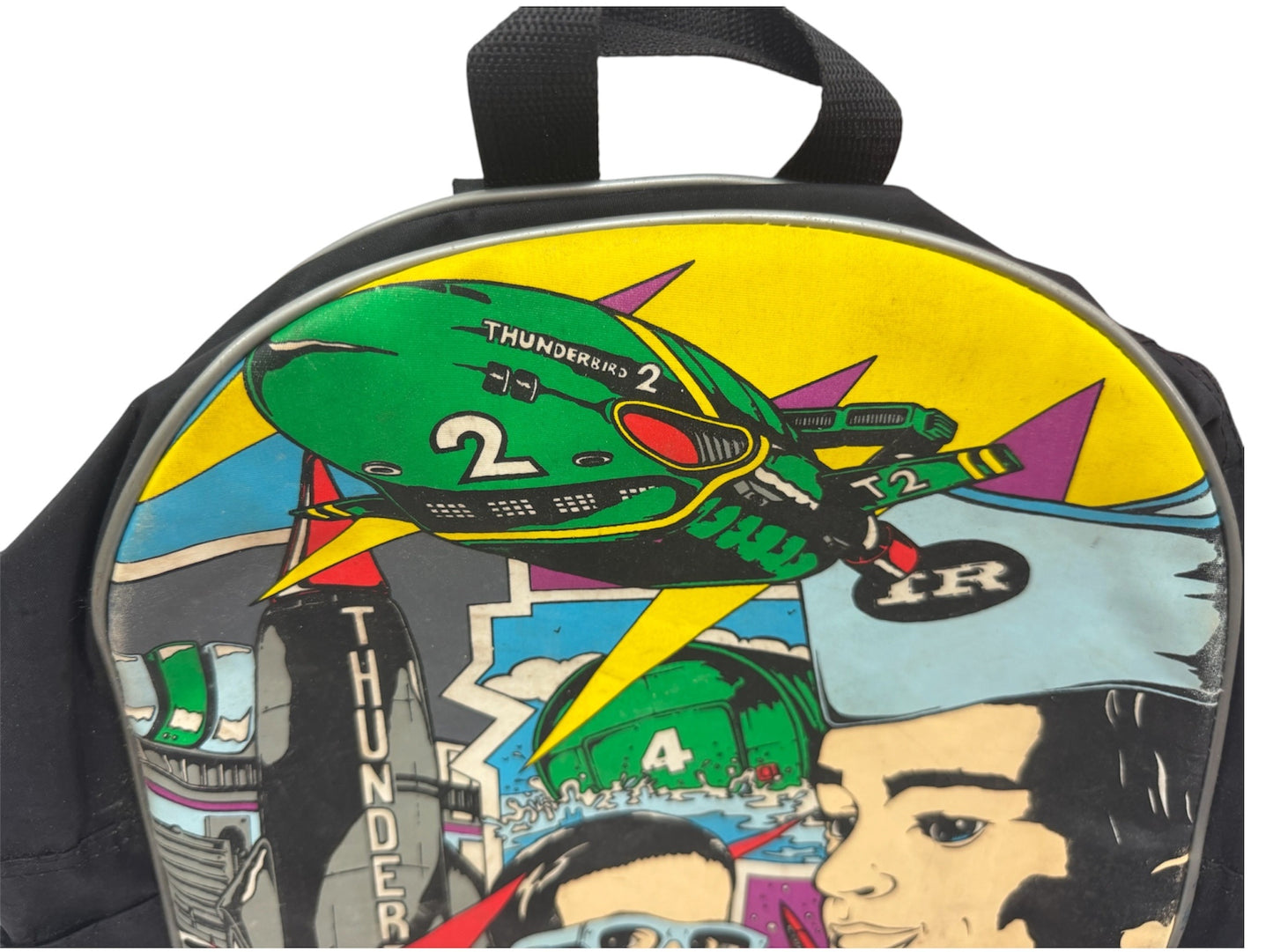 Vintage Dekker Toys 1992 Gerry Andersons Thunderbirds Back Pack Or Ruck Sack School Bag - Superb Condition