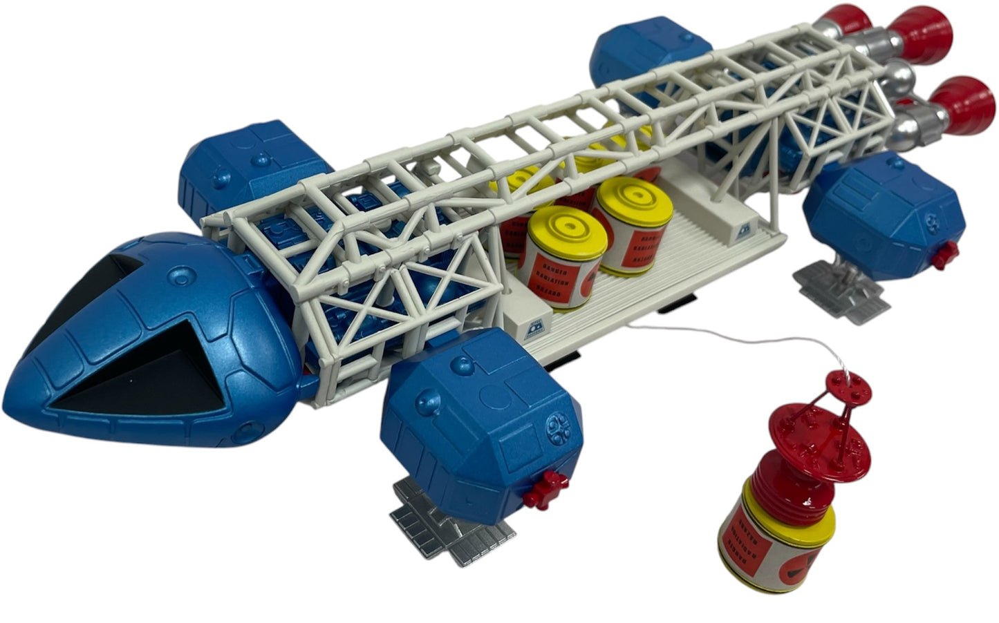 2019 Sixteen 12 Gerry Andersons Space 1999 - Limited Edition Retro Die-Cast Metal Blue 12" Eagle Freighter - Brand New Ex Shop Stock