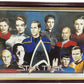 Vintage 2001 Star Trek 35th Anniversary Limited Edition Print By Artist Rob Larson Signed &amp; Framed With Certificate Of Authenticity