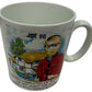 Vintage Gerry Andersons 1968 Washington Pottery Cup Joe 90 Mini Mug - Ex Shop Stock