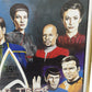 Vintage 2001 Star Trek 35th Anniversary Limited Edition Print By Artist Rob Larson Signed &amp; Framed With Certificate Of Authenticity