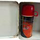 Vintage 1964 KST Gerry Andersons Fireball XL5 Tin Tote Lunch Box With Thermos Thermal Bottle Flask - Very Good Condition Ultra Rare Item
