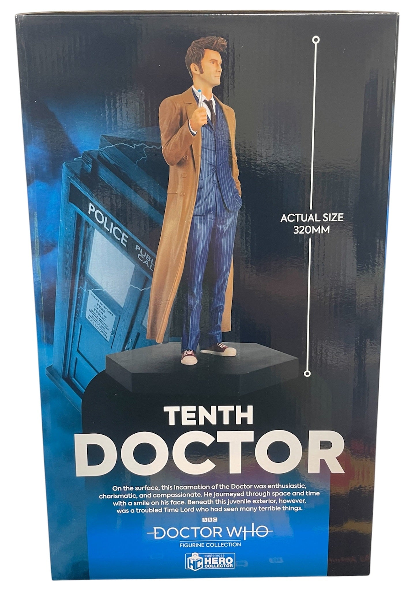 Hero Collector 2021 Dr Who Figurine Collection - The Tenth Doctor 320mm Limited Edition Mega Figurine Statue - Brand New Factory Sealed