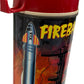 Vintage 1964 KST Gerry Andersons Fireball XL5 Tin Tote Lunch Box With Thermos Thermal Bottle Flask - Very Good Condition Ultra Rare Item