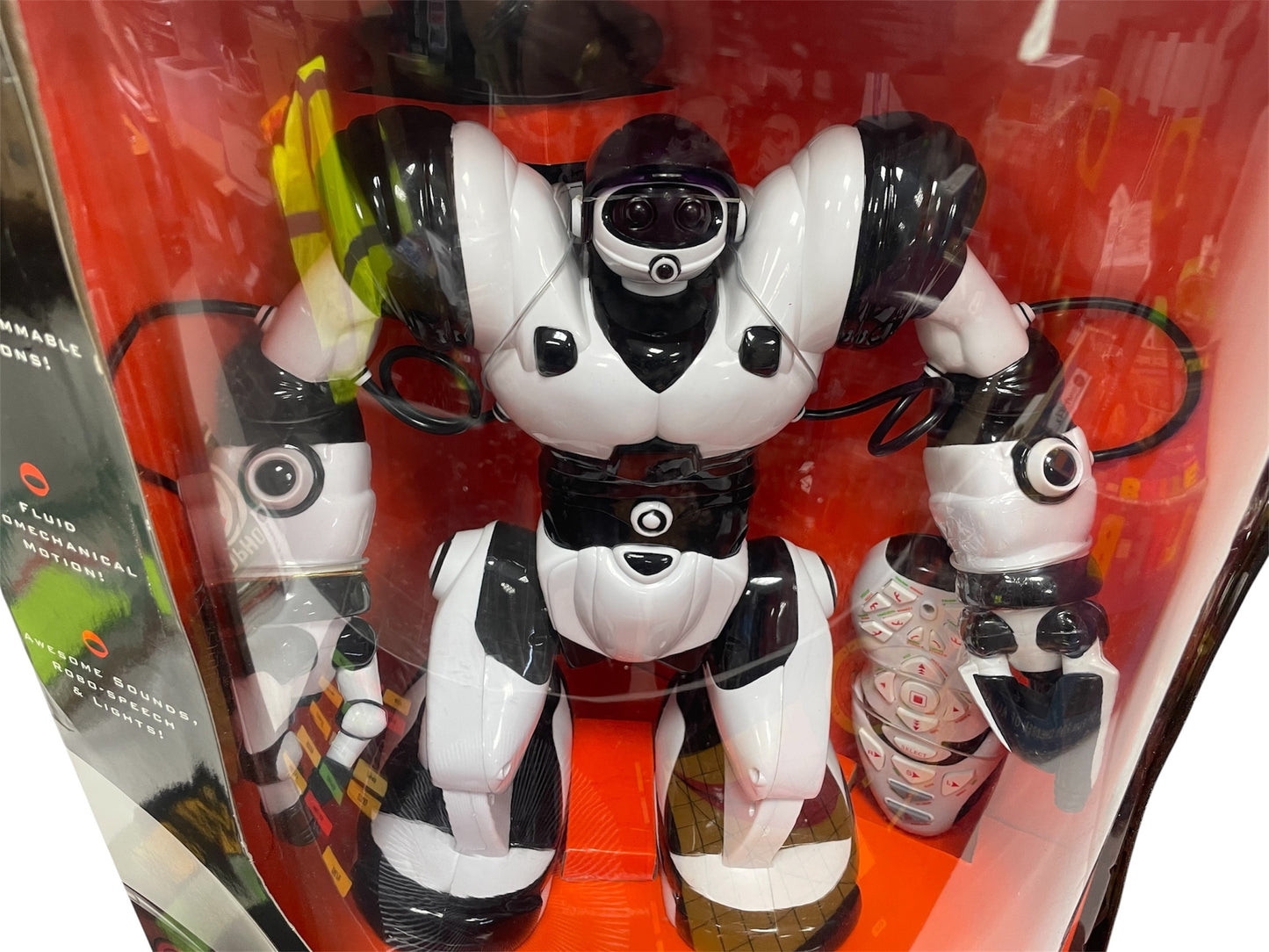 Vintage 2004 Wow Wee - Robosapien 14 Inch Remote Control Interactive Dynamic Robot&nbsp; - Brand New Factory Sealed Shop Stock Room Find