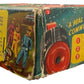 Vintage 1950's J & L Randall Ultra Rare Merit 1950's Dan Dare - 2 Way Walkie Talkie Set All Red - Complete In The Original Box
